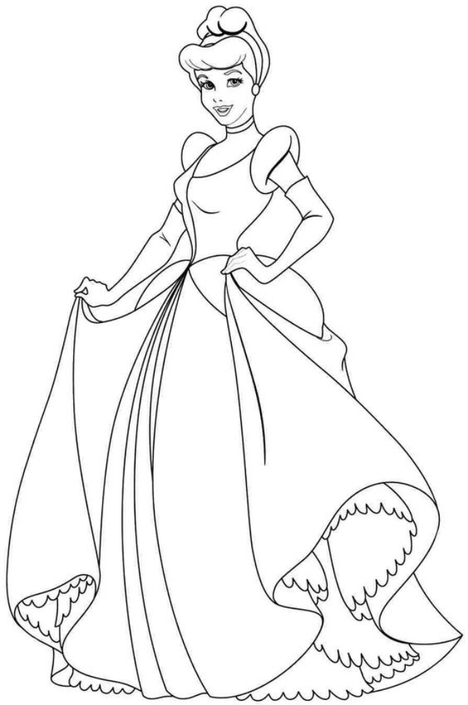Công chúa Lọ Lem Cinderella đến vũ hội