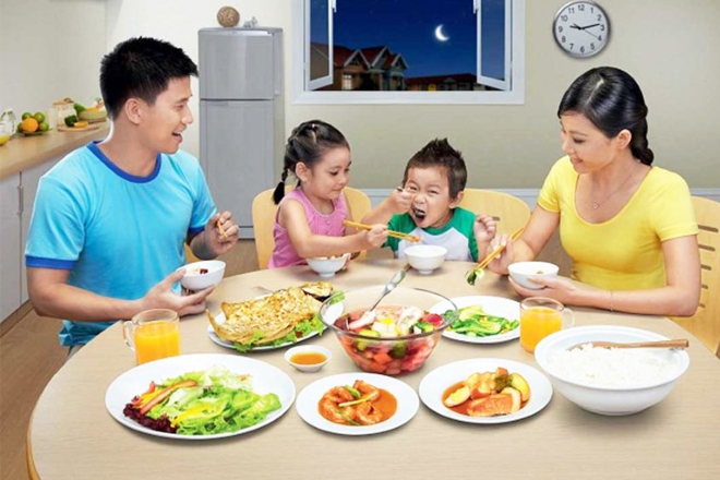 Giá trị dinh dưỡng bữa ăn