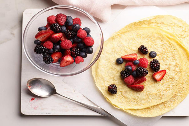 Bánh crepe cơ bản