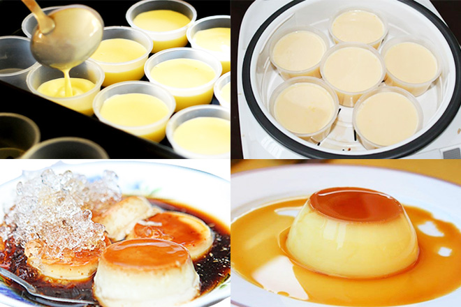 Chuẩn bị hấp bánh