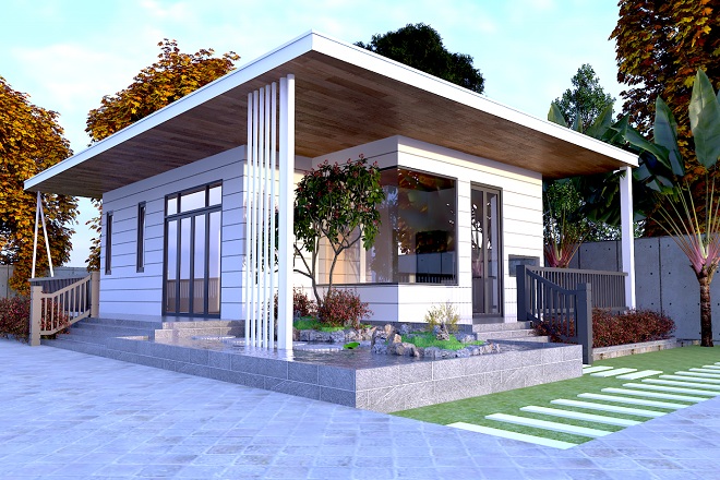 mẫu nhà cấp 4 đẹp