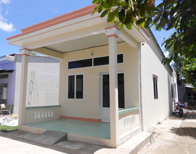 nhà cấp 4 mái bằng