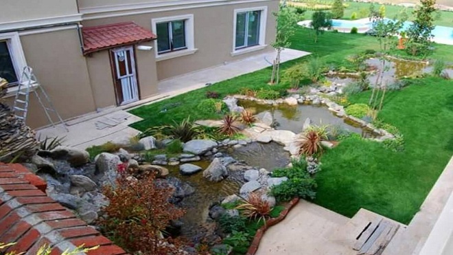 nhà cấp 4 sân vườn