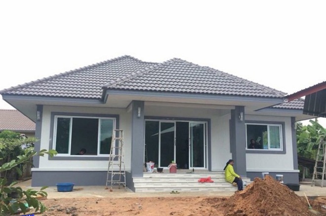 nhà cấp 4 có 3 gian