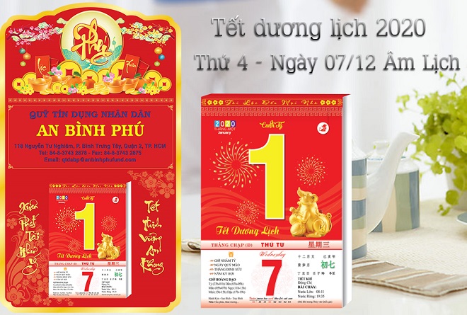 lịch nghỉ tết 2020