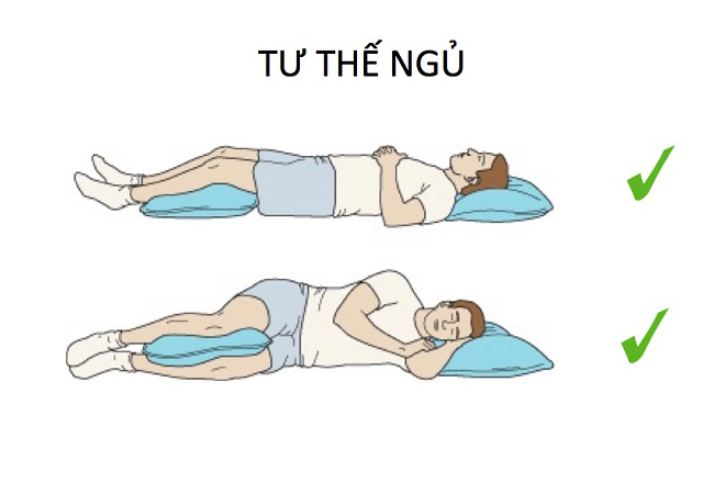 Tư thế ngủ đúng, khoa học