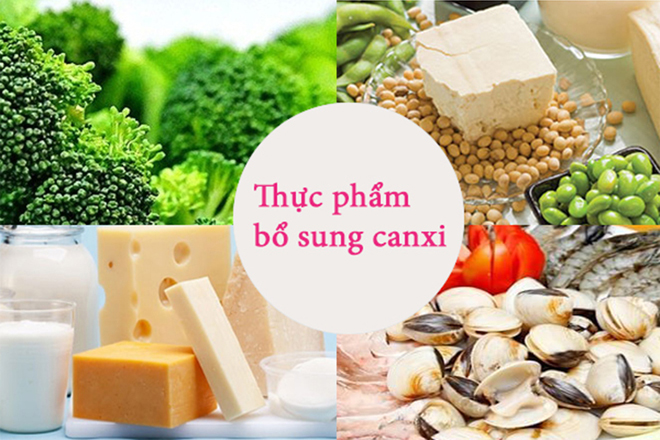Thực phẩm tăng cường canxi