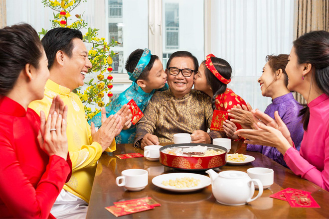 Ngày Tết sum vầy