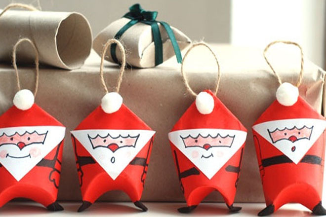 Ông già Noel bằng giấy