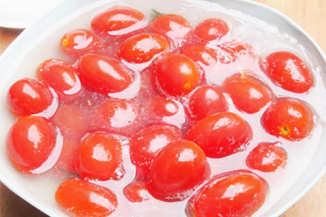 Ngâm cà chua