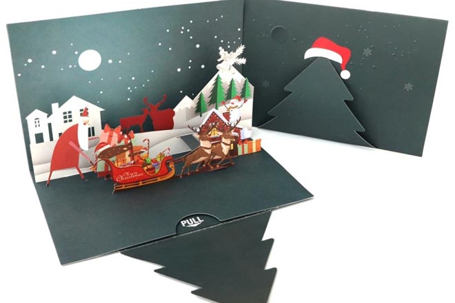 Thiệp 3D Noel