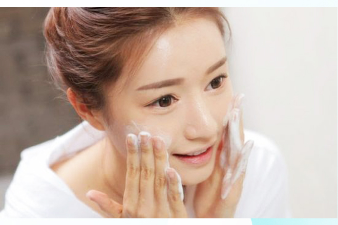 Rửa mặt bằng sữa chua