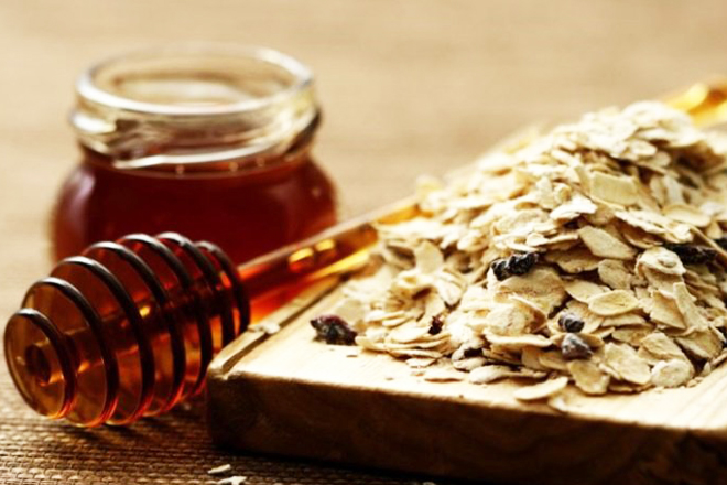 Mặt nạ yến mạch mật ong