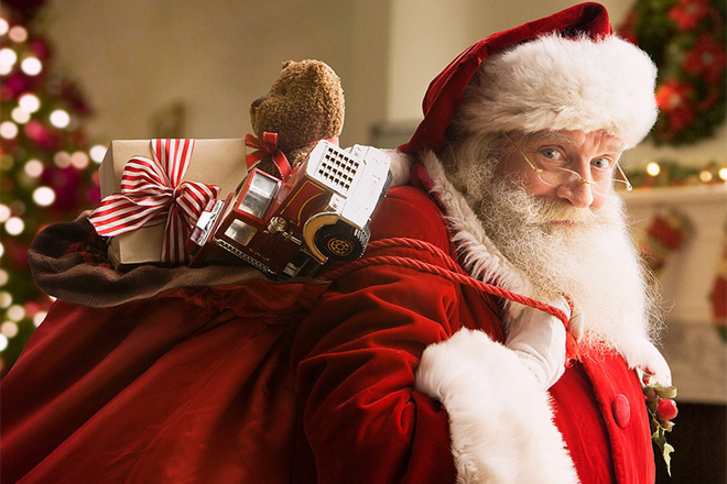 Ông già Noel phát quà