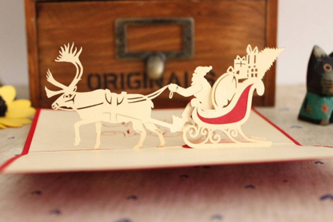 Thiệp ông già Noel