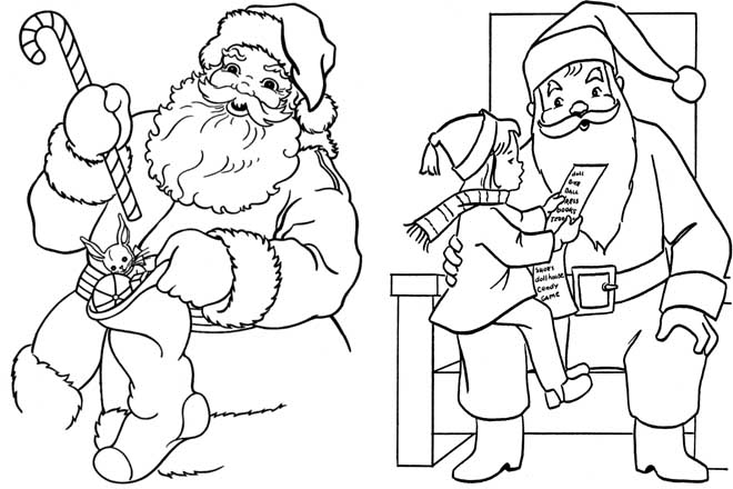 Ông già Noel và cây gậy kẹo