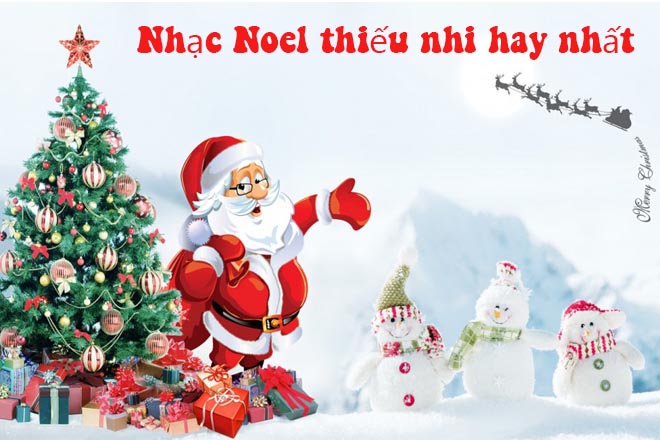 Nhạc Noel thiếu nhi dưới sapo