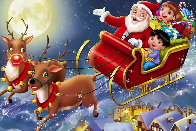 Bé vui Noel