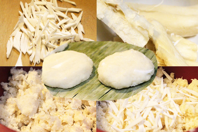 Các bước làm bánh sắn