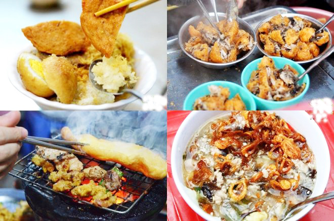 Món ăn vặt mùa đông