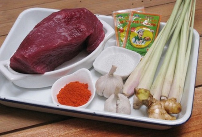 nguyên liệu làm bò khô