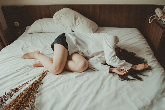 Phụ nữ bị stress