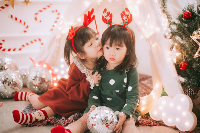 Quà Noel cho bé bằng băng đô