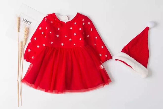 đầm noel cho bé gái
