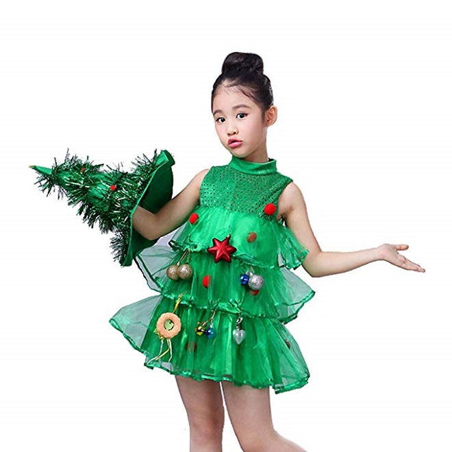 đầm noel cho bé gái