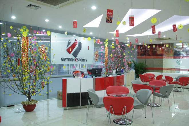 Những ý tưởng trang trí Tết văn phòng đẹp