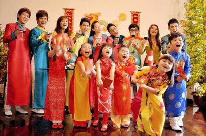 biểu diễn ngày tết quê em