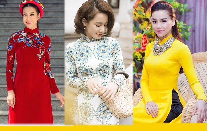 Áo dài Tết 2020