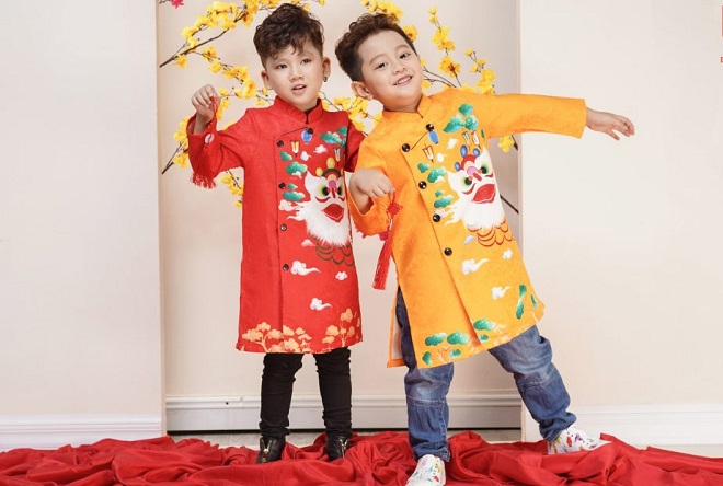 Áo dài Tết 2020