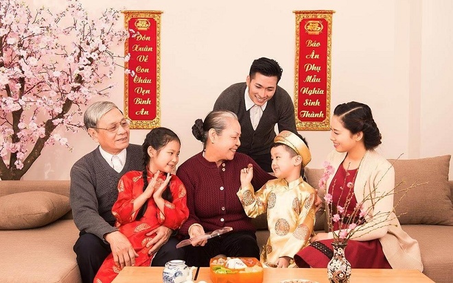 chúc Tết ông bà bằng thơ
