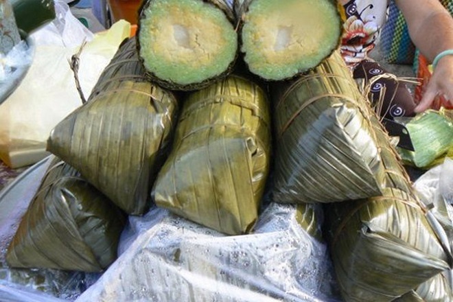 Bánh tét mật cật Phú Quốc