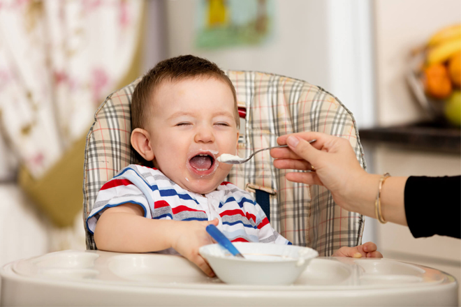 Món ăn ngày Tết cho bé dưới 1 tuổi hay
