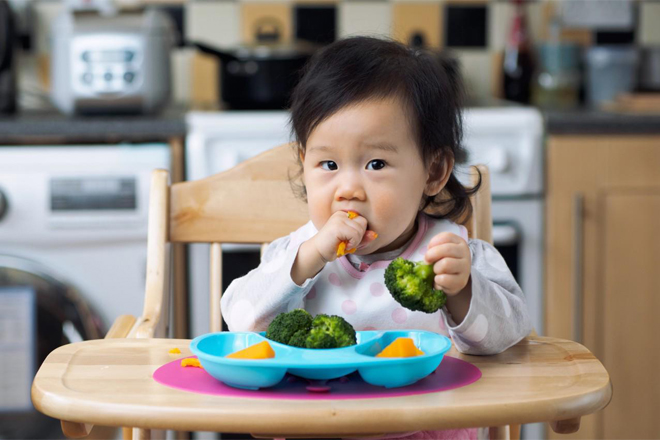 Ăn dặm từ 2 tuổi
