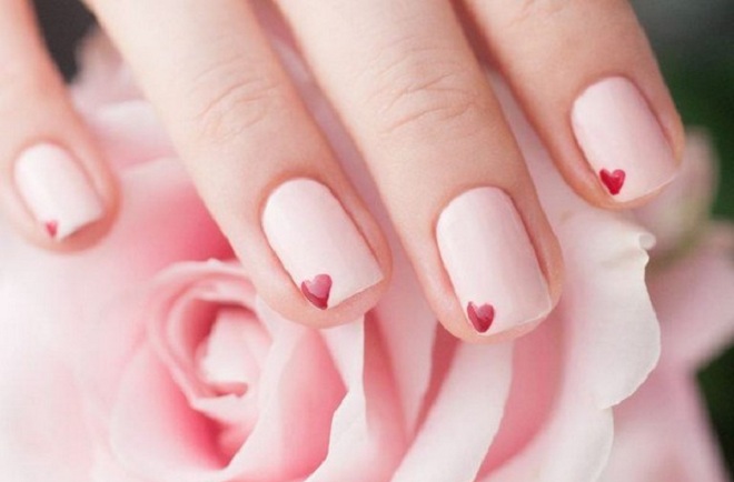 nail mau hong dep