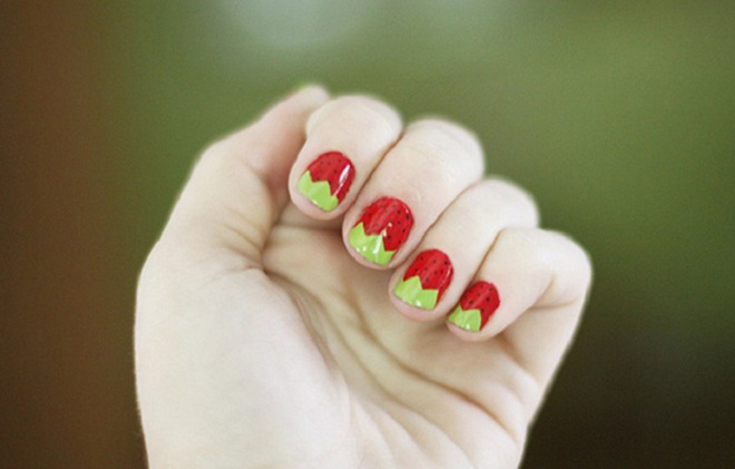 mau nail dau tay