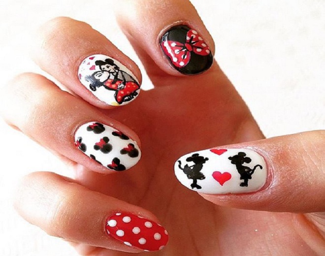 nail hinh con chuot