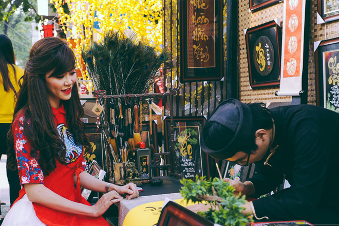 Khai bút năm mới