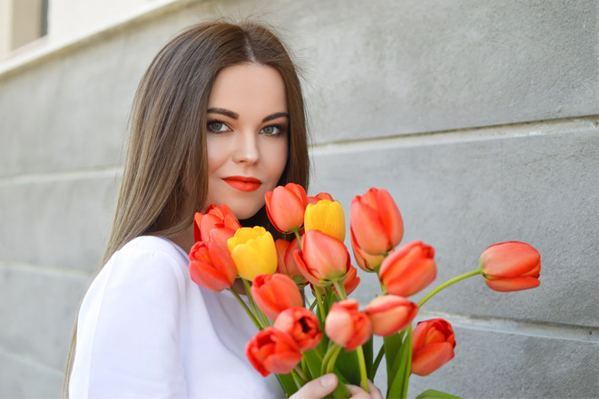 Hoa tặng Lễ tình nhân tulip