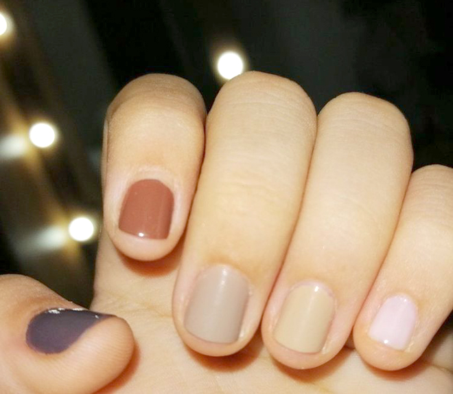 Nail Tết 2020 đơn giản nhiều màu