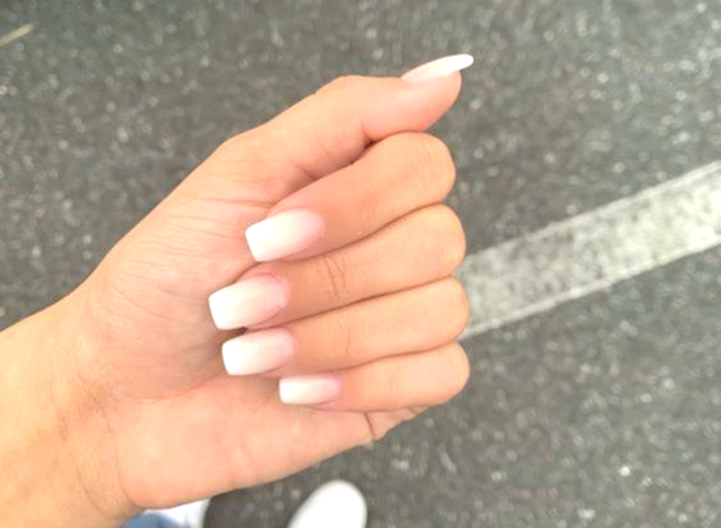 Nail pastel đơn giản