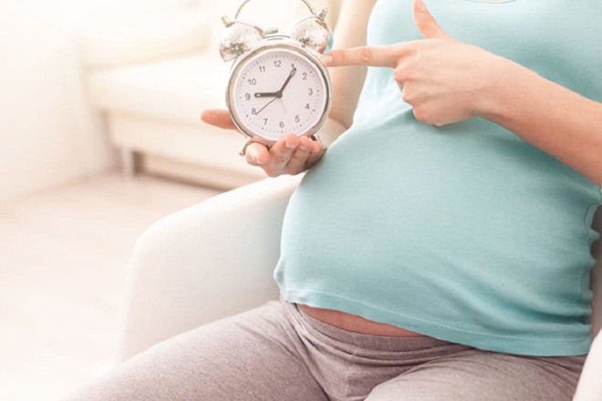 Giãn khớp là dấu hiệu sắp sinh