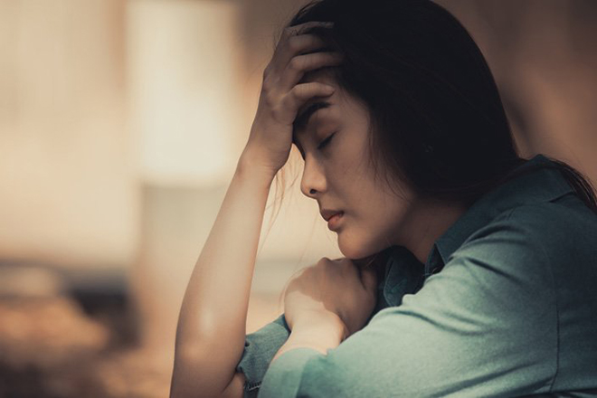 Phụ nữ bị stress