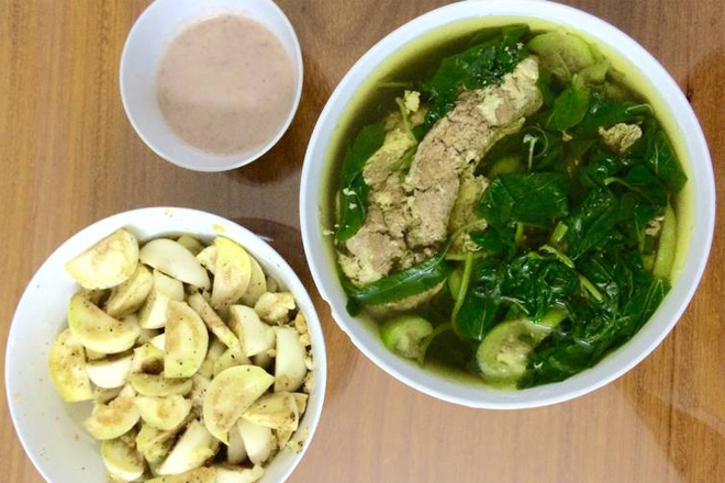 Món ăn sau Tết canh rau đay