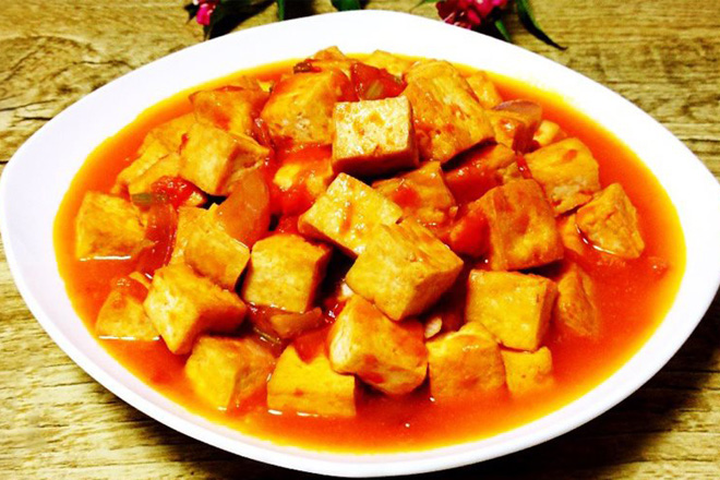 Món ăn sau Tết đậu phụ