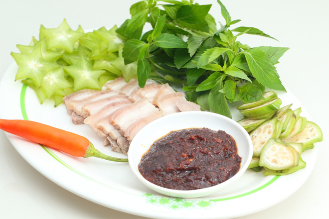 Món ăn sau Tết thịt ba chỉ