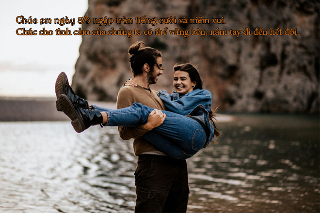 Lời chúc ngày 8 tháng 3 người yêu